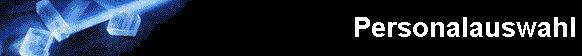 Personalauswahl